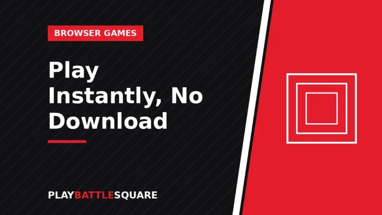 Web browser window running a free online game with no download required