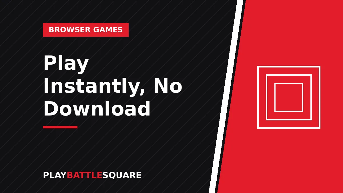 Web browser window running a free online game with no download required