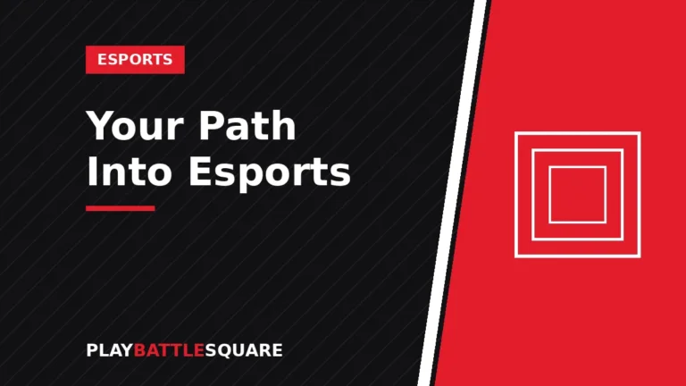 Young competitive gamers at PC stations during an esports tournament
