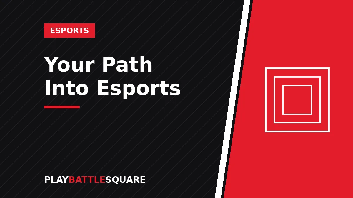 Young competitive gamers at PC stations during an esports tournament